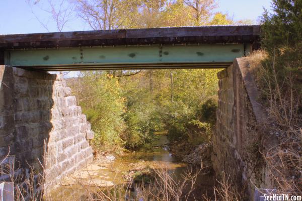 Tracks over Agee Branch