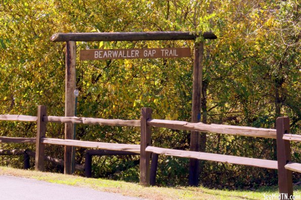 Bearwaller Gap Trail beginning