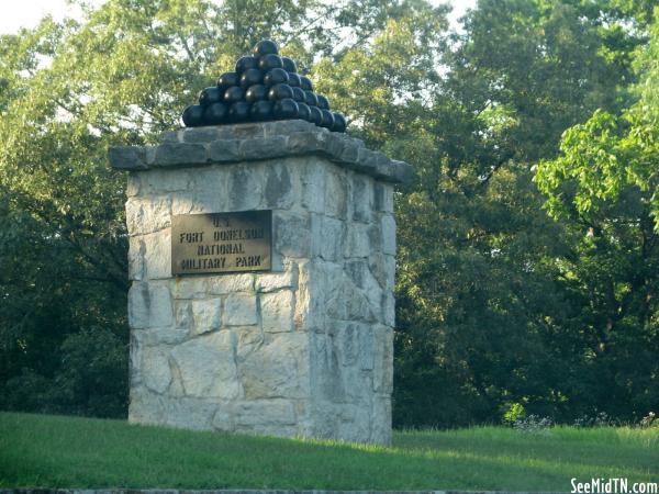 Fort Donelson entrance