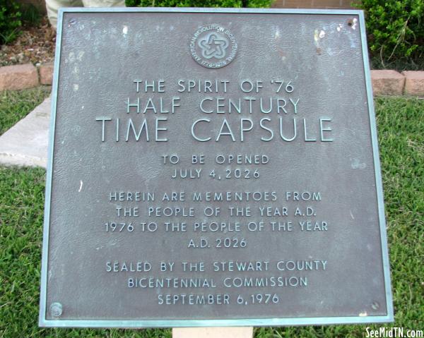 Spirit of 1976 Time Capsule