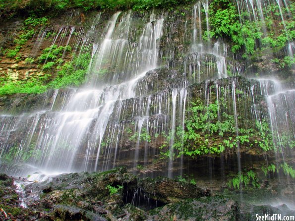 Bonus waterfall at Rock Island