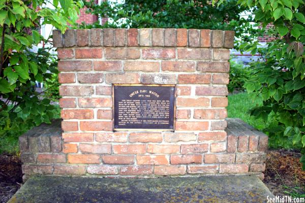 Uncle Dave Macon Monument - McMinnville, TN