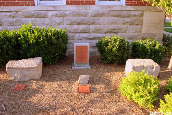 Warren County's Courthouse Foundation Stones Warren County's Courthouse Foundation Stones