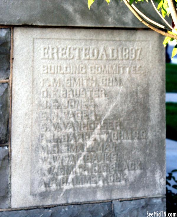 Courthouse 1897 Cornerstone