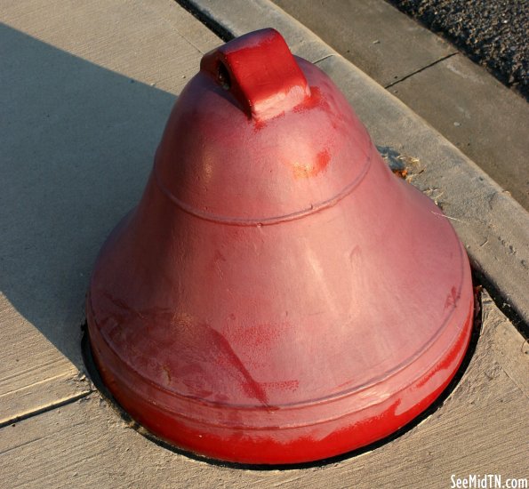 Red Thing along the sidewalk