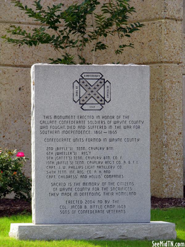 Wayne County Confederate Monument