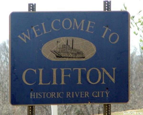 Clifton Welcome Sign