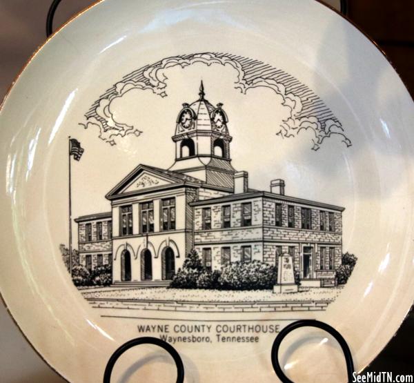 Courthouse plate