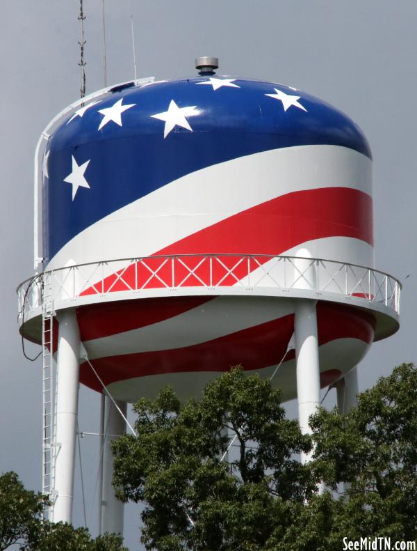 Collinwood Flag Water Tower