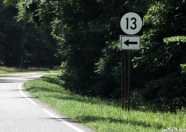 Highway 13 nonstandard sign