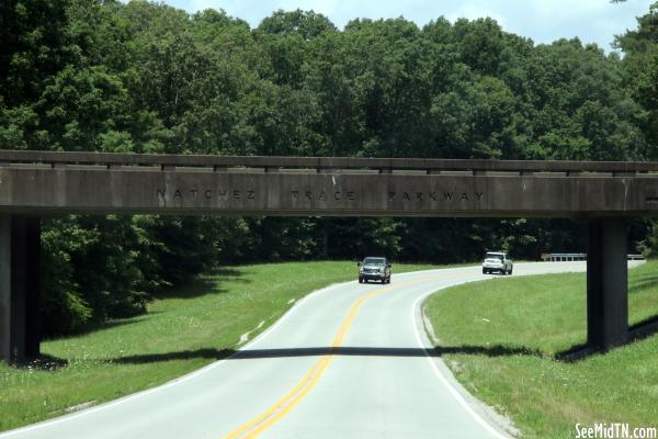 Natchez Trace Parkway Bridge over Highway 13