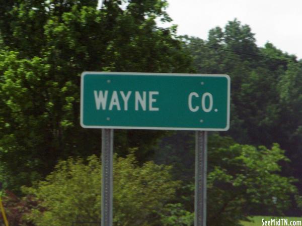 Wayne County Sign