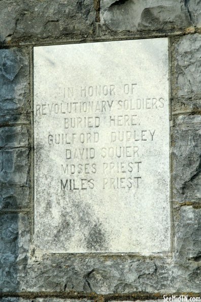 City Cemetery Revolutionary Soldiers Stone Marker