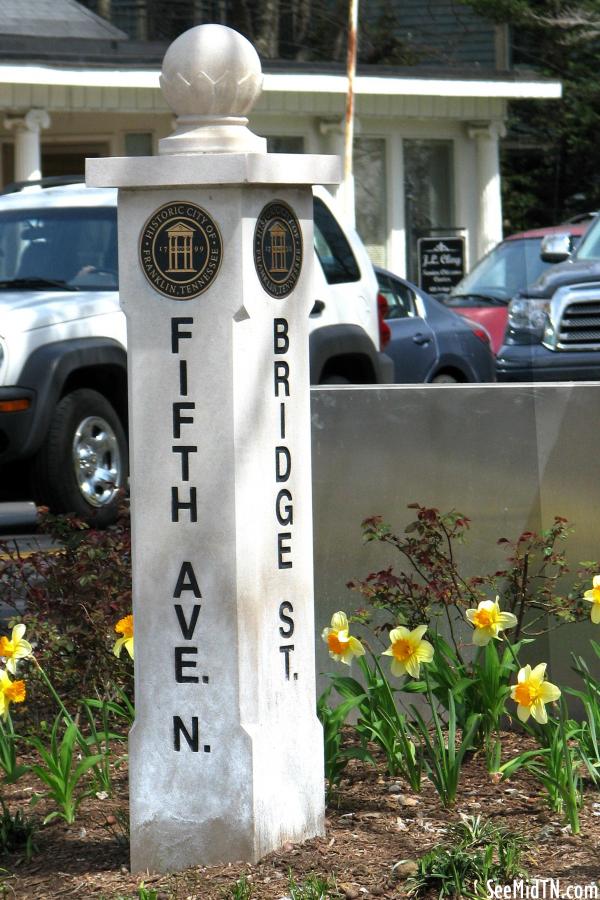 Franklin street sign