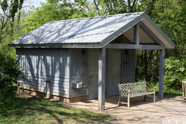 Harpeth River Greenway bathroom