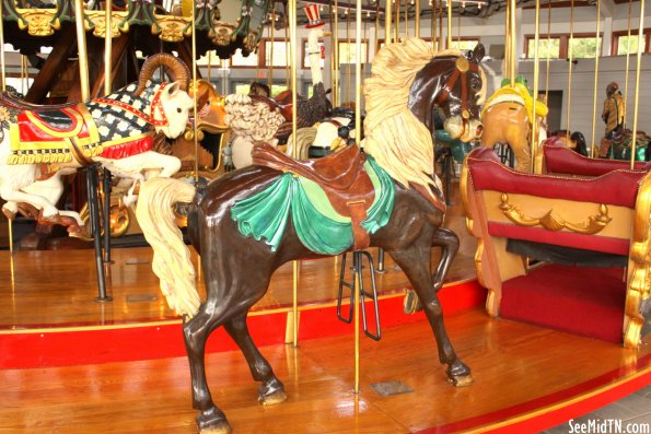 Carousel Brown Horse