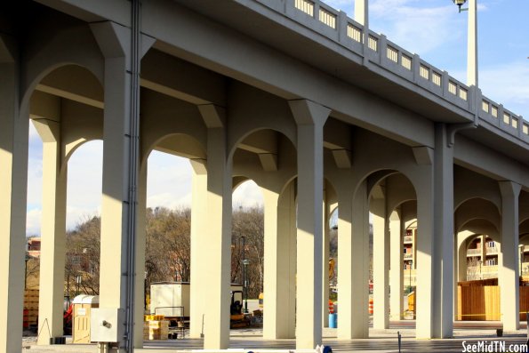 Market Street Bridge underneath