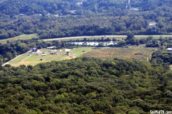 25: View of Enchanted Maize and Blowing Springs Farm