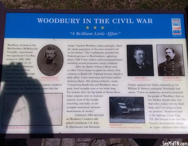 Cannon: Woodbury in the Civil War