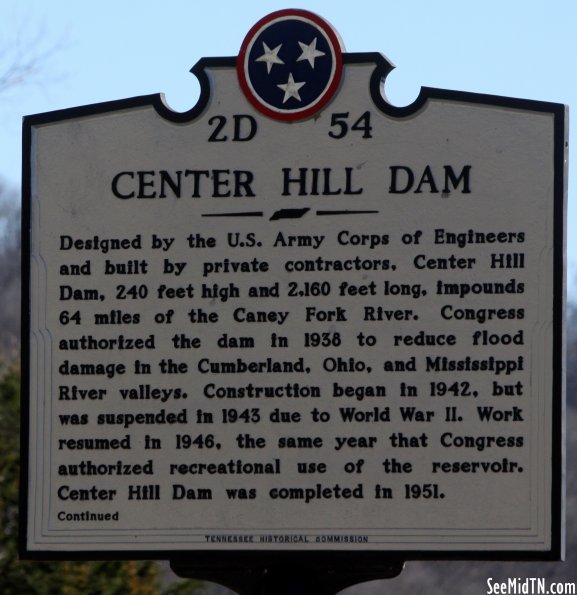 DeKalb: Center Hill Dam