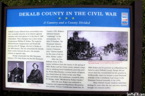 DeKalb: County in the Civil War