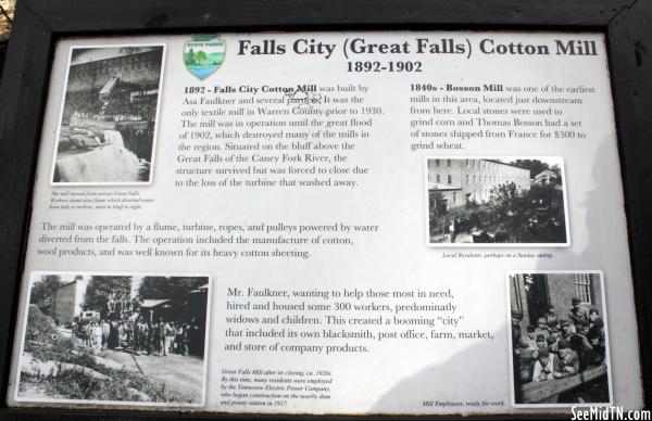 Warren: Falls City (Great Falls) Cotton Mill
