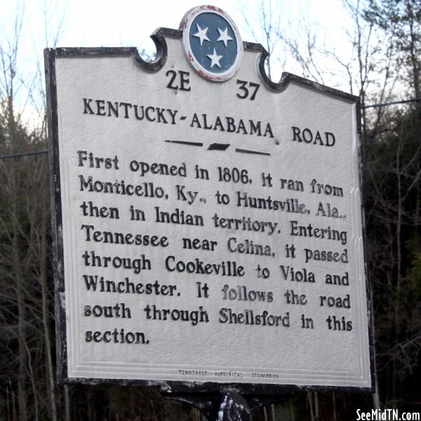 Warren: Kentucky - Alabama Road