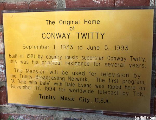 Sumner: Original home of Conway Twitty
