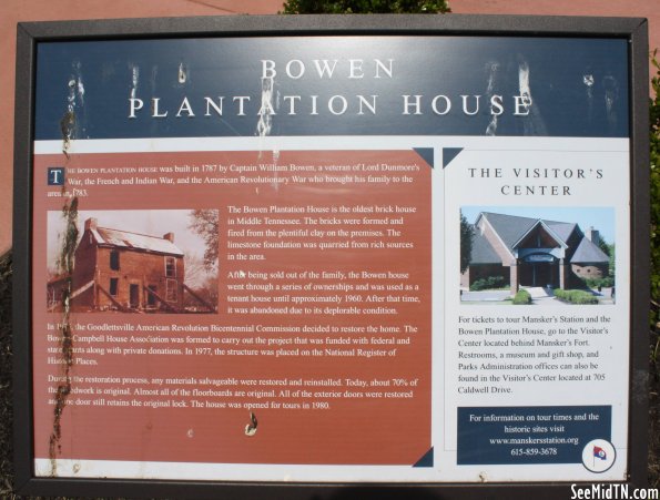 Sumner: Bowen Plantation House