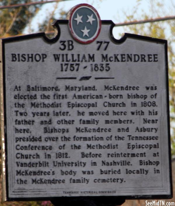 Sumner: Bishop William McKendree SideB
