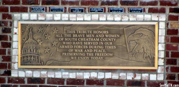 Cheatham: Veterans Memorial