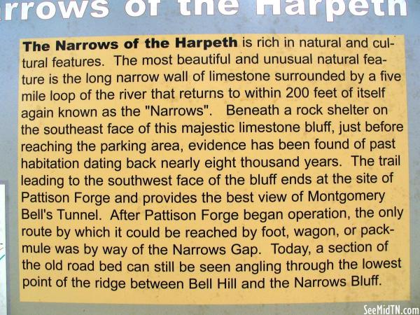 Cheatham: Narrows of the Harpeth