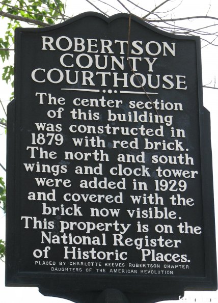 Robertson: County Courthouse