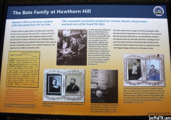 Sumner: The Bate Family at Hawthorn Hill