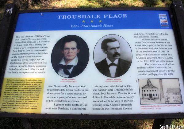 Sumner: Trousdale Place - Elder Statesman's Home