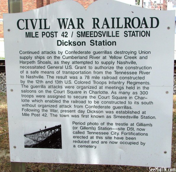 Dickson: Civil War Railroad