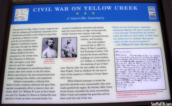 Dickson: Civil War on Yellow Creek