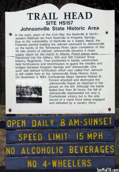 Humphreys: Johnsonville State Historic Area