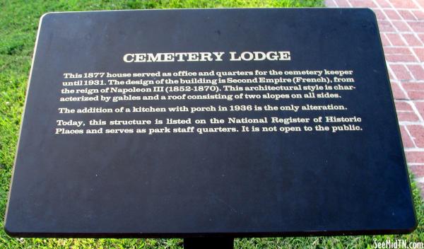 Stewart: Cemetery Lodge