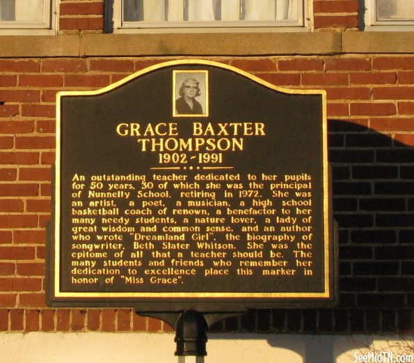 Hickman: Grace Baxter Thompson