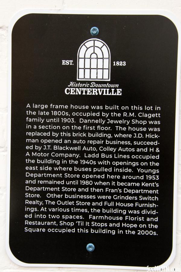 Hickman: Centerville - Clagett House