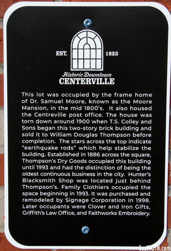 Hickman: Centerville - Moore Mansion