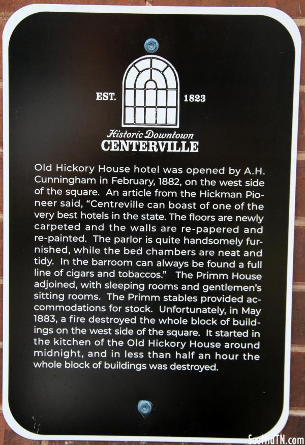 Hickman: Centerville - Old Hickory House