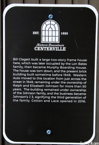 Hickman: Centerville - Murphy Boarding House Hickman: Centerville - Murphy Boarding House