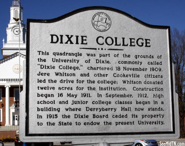 Putnam: Dixie College