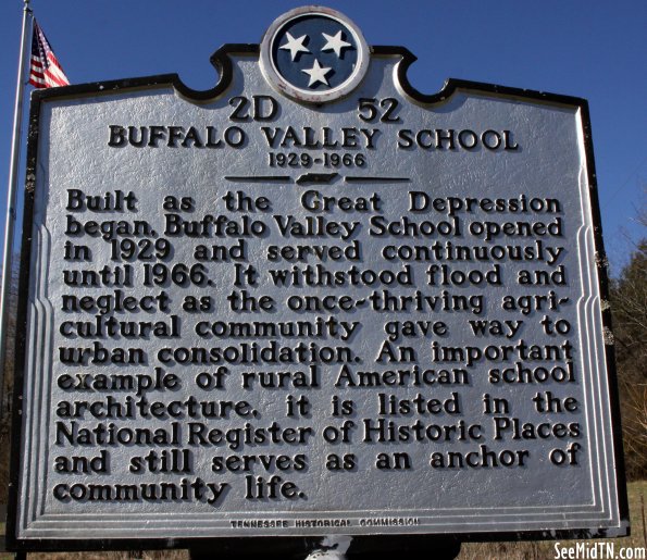 Putnam: Buffalo Valley School 1929-1966