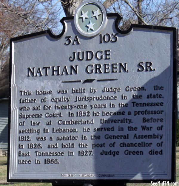 Wilson: Judge Nathan Green, Sr.