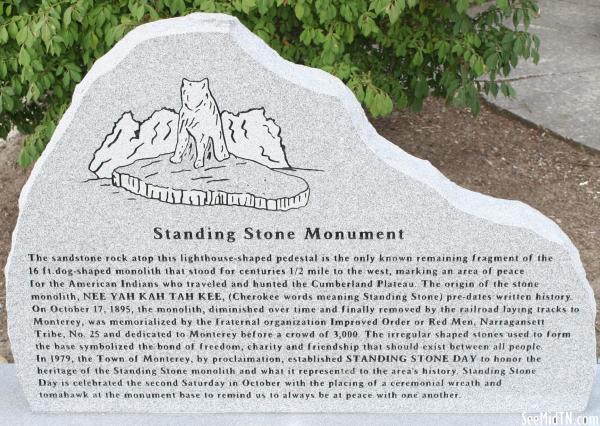Putnam: Standing Stone Monument