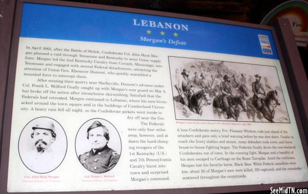 Wilson: Lebanon - Morgan's Defeat