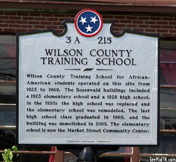 Wilson: County Training School